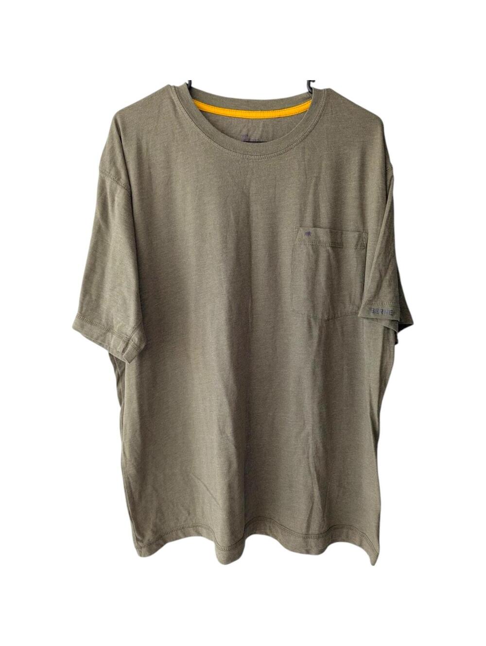 Berne Workwear Shirt XL Olive Green Pocket Tee Heritage Blend Gorpcore Utility
